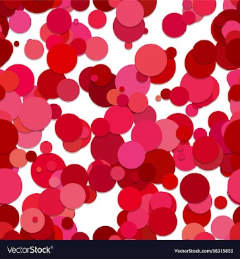 Seamless random dot background pattern - graphic vector image