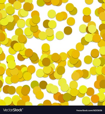 Seamless random dot background pattern vector image