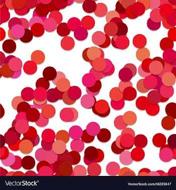 Seamless random dot background pattern vector image