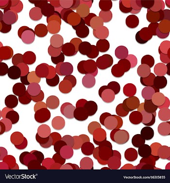 Seamless random dot background pattern vector image