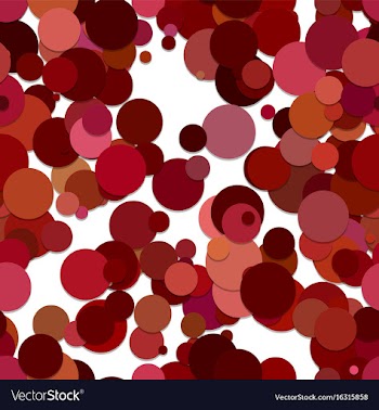 Seamless random dot background pattern vector image
