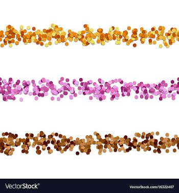 Seamless random dot pattern paragraph divider vector image