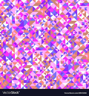 Seamless random triangle pattern background vector image