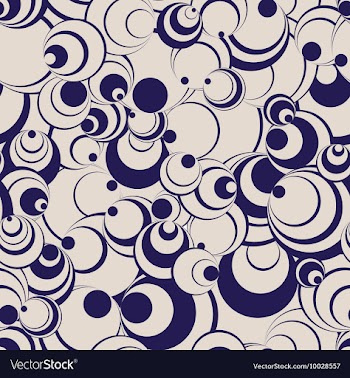 Seamless retro background vector image