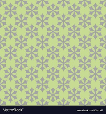 Seamless retro geometric snowfall pattern vector image