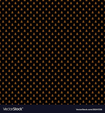 Seamless retro stylized pine tree forest pattern vector image