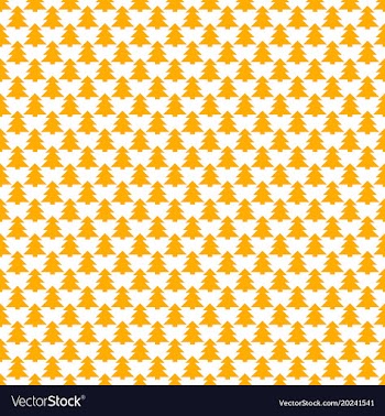 Seamless retro stylized pine tree forest pattern vector image
