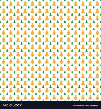 Seamless retro stylized pine tree forest pattern vector image
