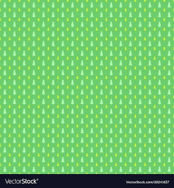 Seamless retro stylized pine tree forest pattern vector image
