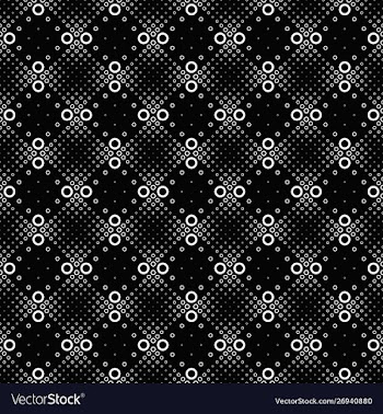 Seamless ring pattern background - abstract vector image