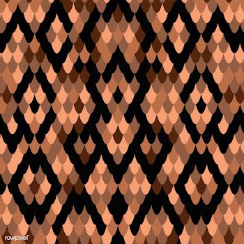 Seamless snake design pattern vector | Free stock vector - 516165