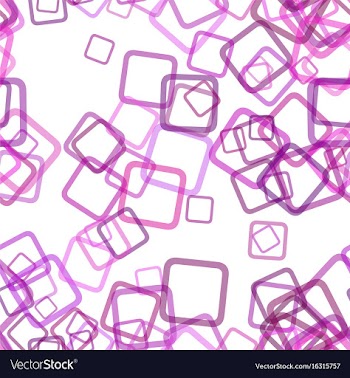 Seamless square background pattern - from squares vector image