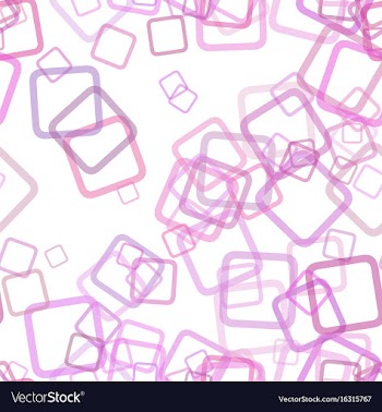 Seamless square background pattern - from squares vector image