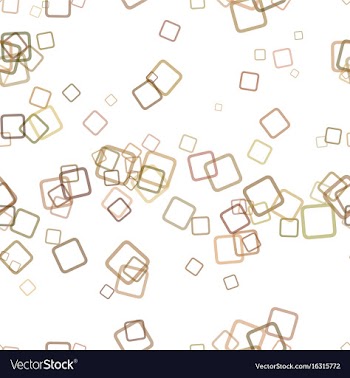Seamless square background pattern - from squares vector image