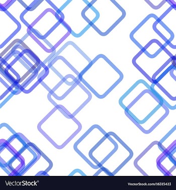 Seamless square background pattern vector image