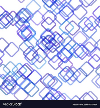 Seamless square background pattern vector image