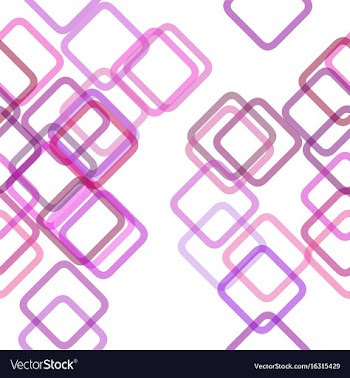 Seamless square background pattern vector image