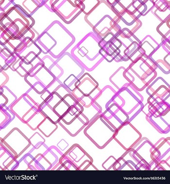 Seamless square background pattern vector image