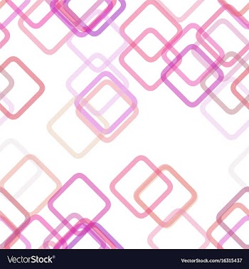Seamless square background pattern vector image