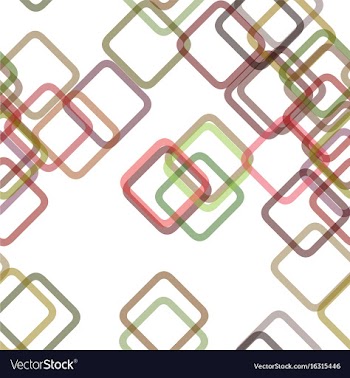 Seamless square background pattern vector image