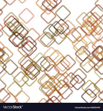 Seamless square background pattern vector image