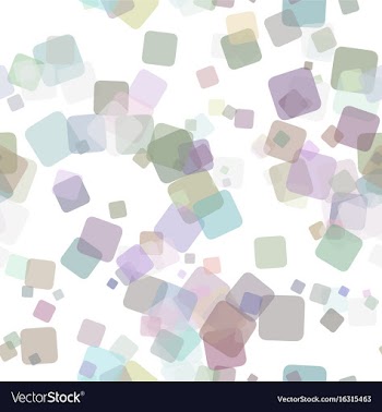 Seamless square background pattern vector image