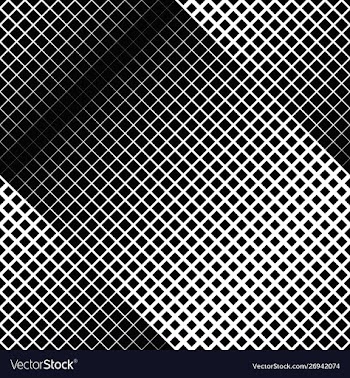 Seamless square pattern background - black and vector image