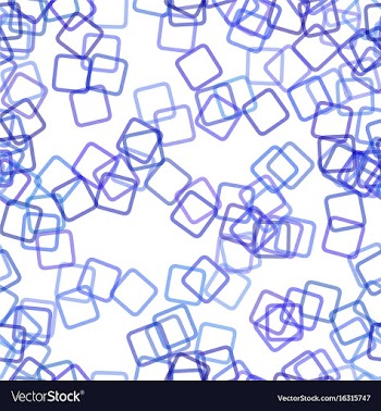 Seamless square pattern background - design vector image