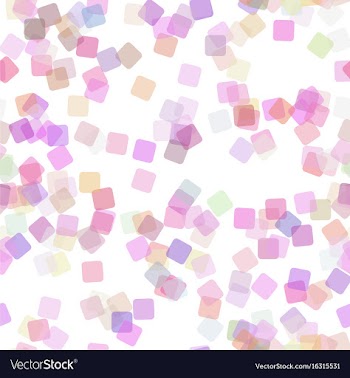 Seamless square pattern background - from random vector image