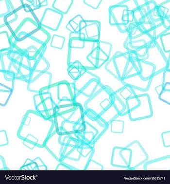 Seamless square pattern background - graphic vector image