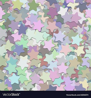 Seamless star background pattern - design from vector image