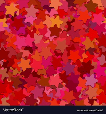 Seamless star background pattern - design from vector image