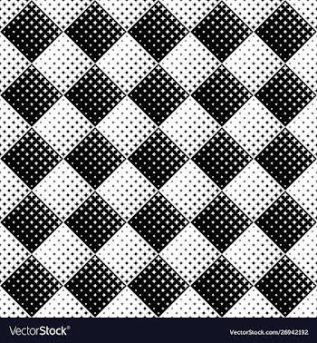 Seamless star pattern background - abstract design vector image