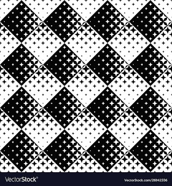 Seamless star pattern background - geometrical vector image