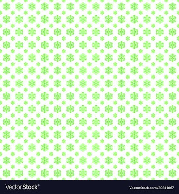 Seamless stylized snowflake pattern background vector image