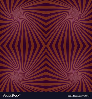 Seamless swirling rays pattern background design vector image