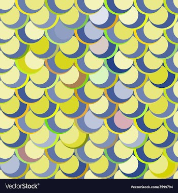 Seamless symmetrical ornament vector image