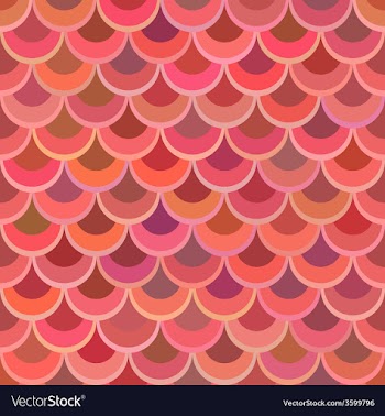 Seamless symmetrical ornament vector image