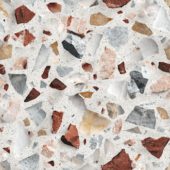 Seamless Terrazzo Marble Texture in Neutral Pastel Tones