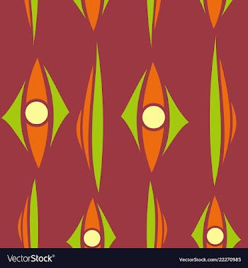 Seamless texture with floral background vintage vector image