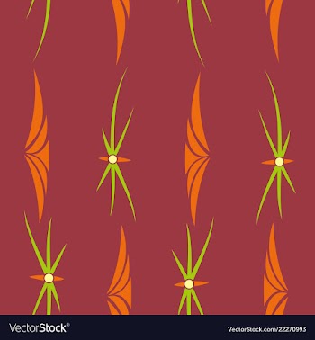 Seamless texture with floral background vintage vector image