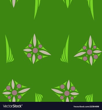 Seamless texture with floral background vintage vector image