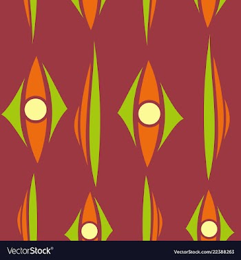 Seamless texture with floral background vintage vector image