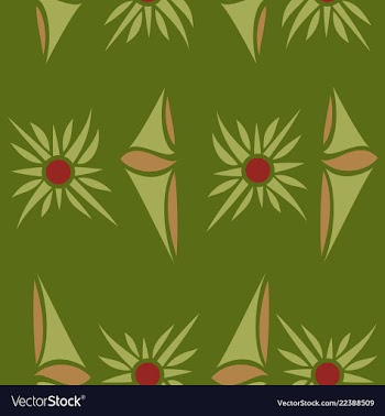 Seamless texture with floral background vintage vector image