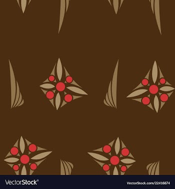 Seamless texture with floral background vintage vector image