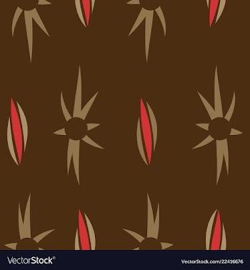 Seamless texture with floral background vintage vector image
