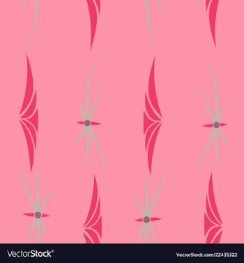 Seamless texture with floral background vintage vector image