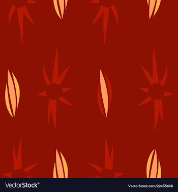 Seamless texture with floral background vintage vector image
