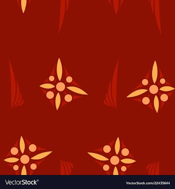 Seamless texture with floral background vintage vector image