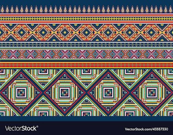 seamless textures with ethnic patterns navajo geo